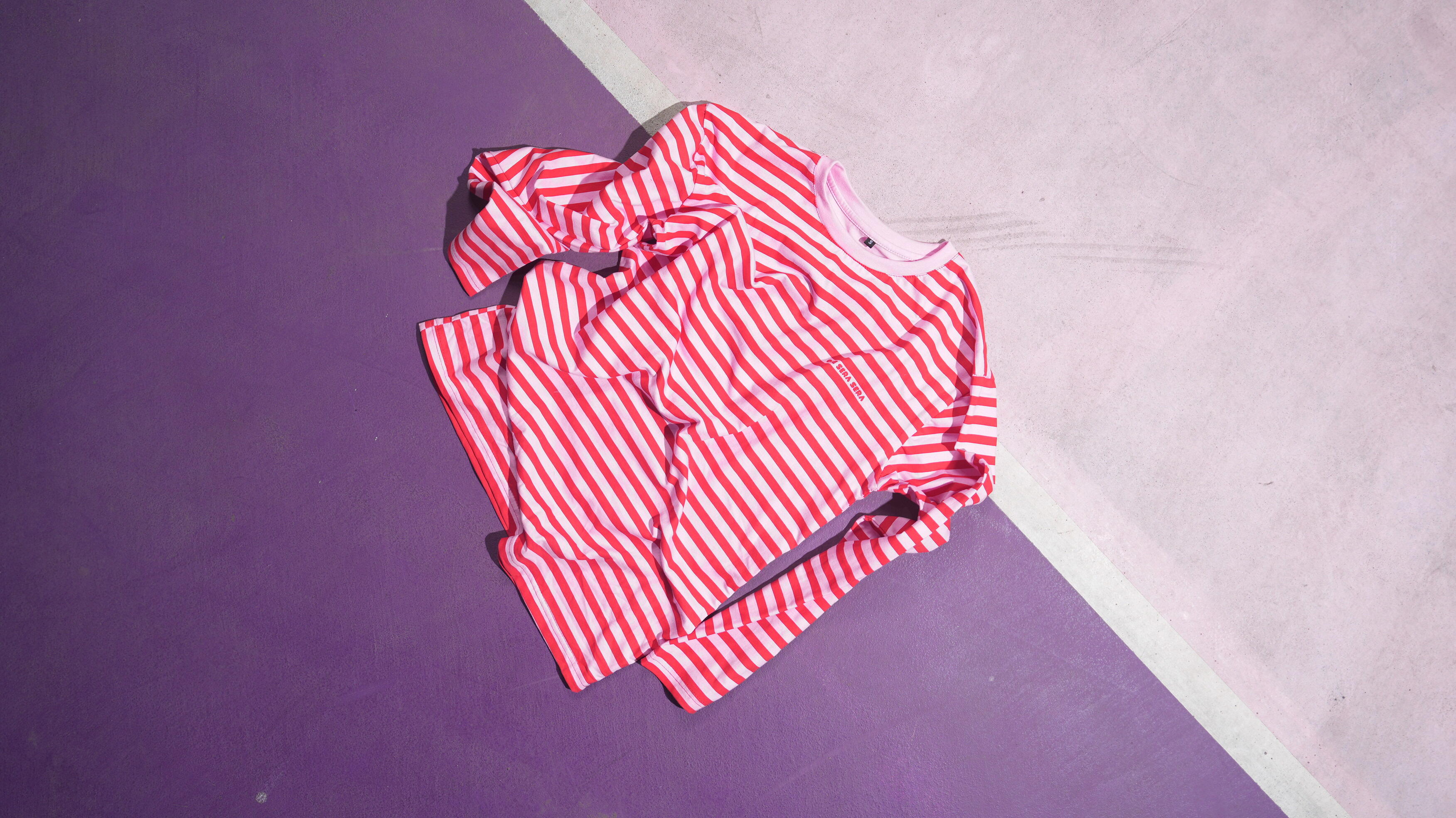 Cherry Crush Stripe Tee.