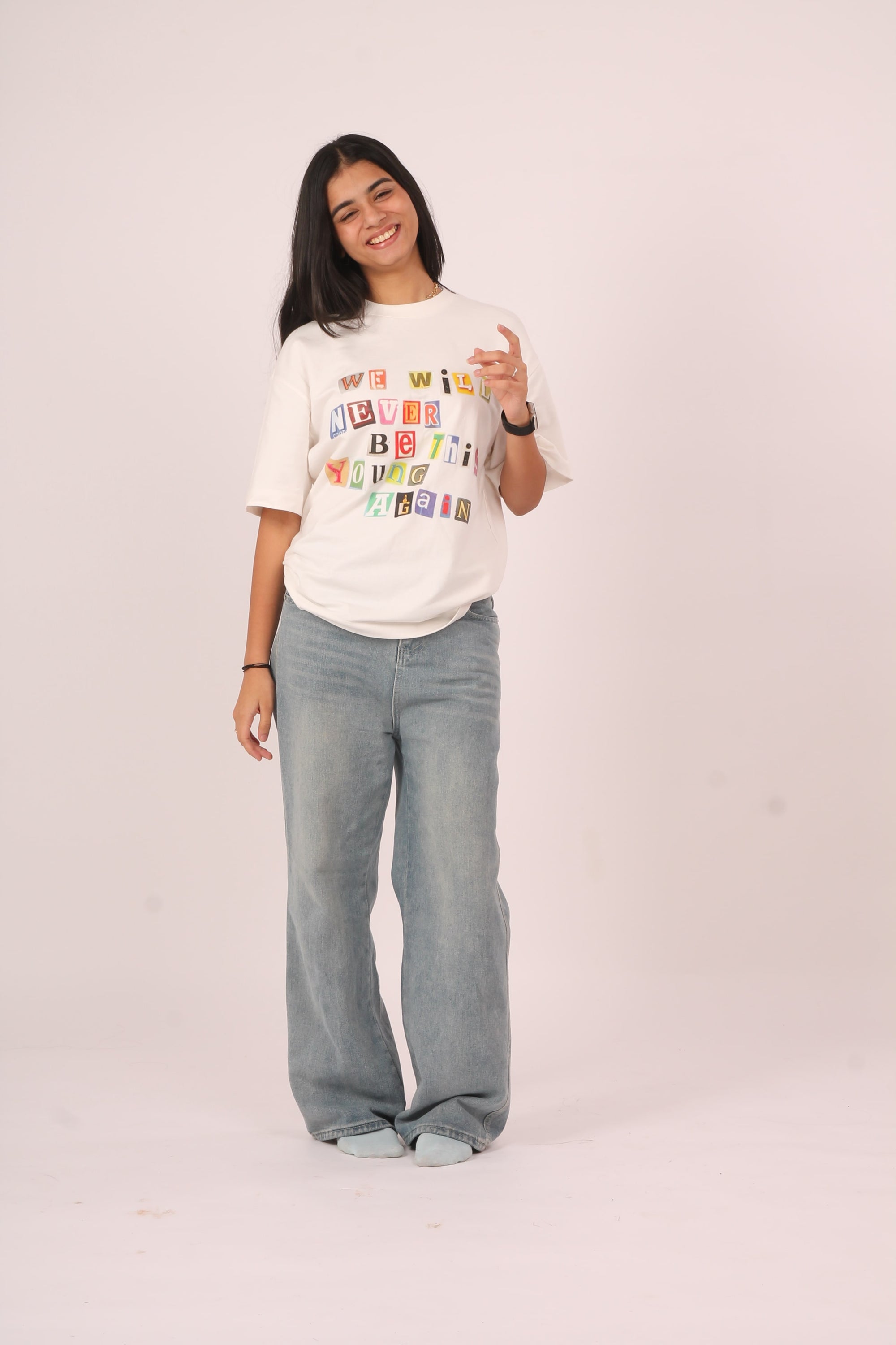 Youth letter tee