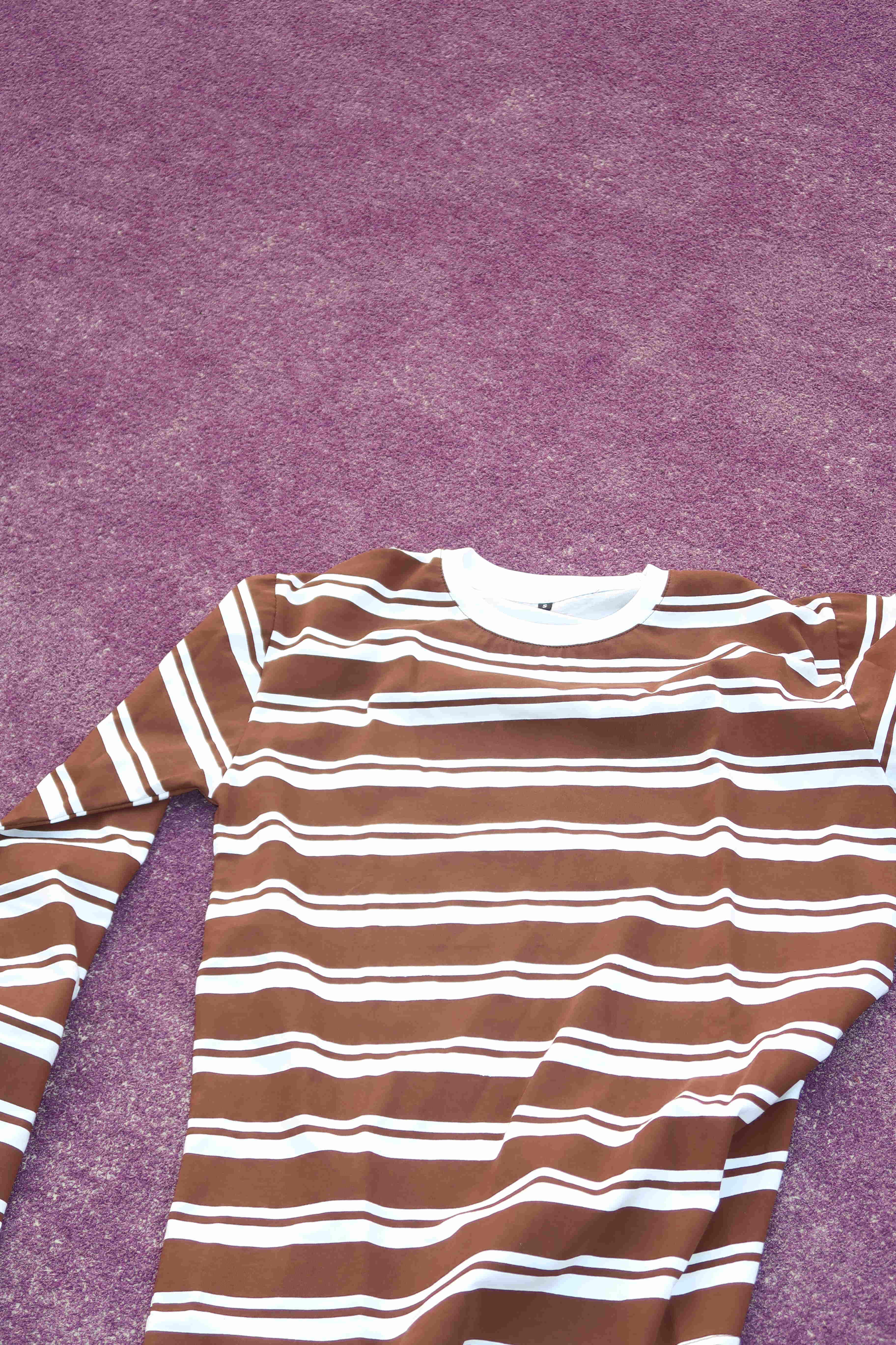 Mocha Stripe Tshirt