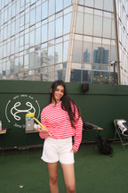 Cherry Crush Stripe Tee.